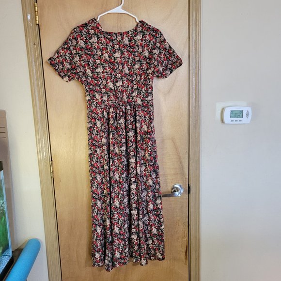CDC Dress 10 Floral Maxi Length - Picture 2 of 7